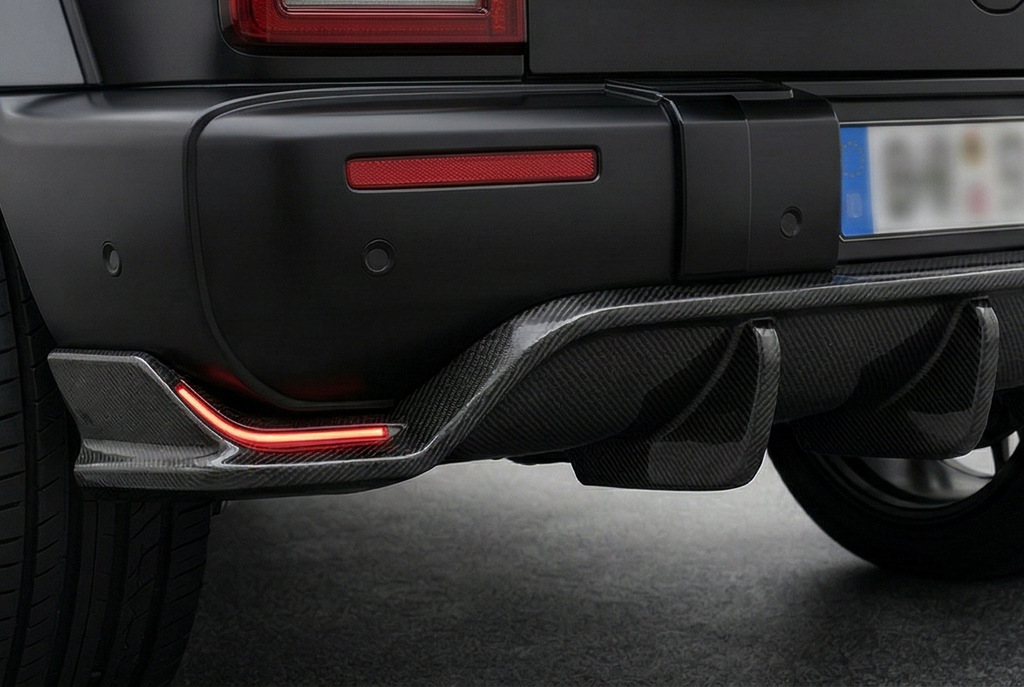 G63 Carbon Fiber Rear Diffuser: Performance Meets Luxury