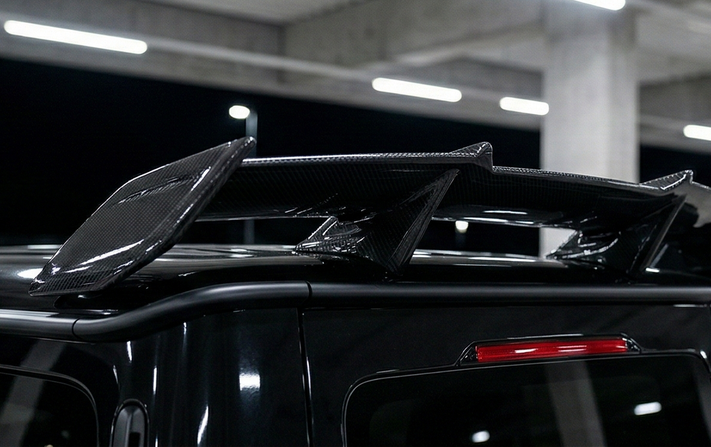 G63 AMG Carbon Fiber Roof Wing The Ultimate Silhouette Upgrade