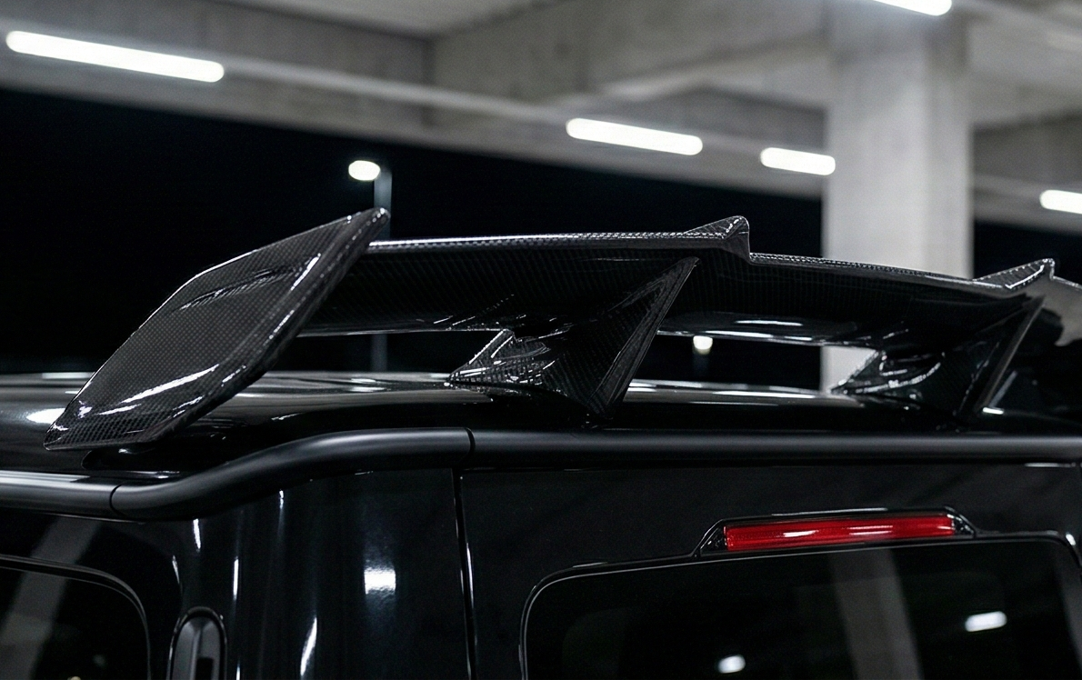 G63 AMG Carbon Fiber Roof Wing The Ultimate Silhouette Upgrade