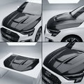 Carbon Fiber Hood Cover compatible with Audi Audi A3 back sport 2024 03802