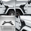 Matte Forged Chopped Carbon Fiber Fender Add ons compatible with Mercedes-Benz G63 AMG-2022 22966