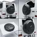 Matte Forged Chopped Carbon Fiber The Spare Wheel Cover compatible with Mercedes-Benz G63 AMG-2022 04409