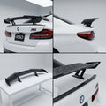 Chopped Forged Matte Carbon Fiber Spoiler compatible with BMW M5 Competition-2022 28608