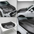 Carbon Fiber Hood Cover compatible with Audi Audi A3 back sport 2024 29833