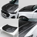 Chopped Forged Matte Carbon Fiber Hood Cover compatible with Audi RS6 Avant C8-2023 05048