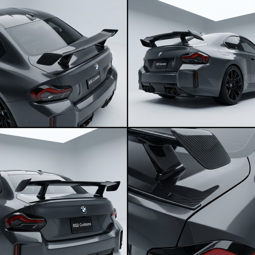 Carbon Fiber Spoiler compatible with BMW m2 g87-2024 23223