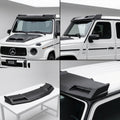 Matte Forged Chopped Carbon Fiber Thin Roof Light Bar with LED lights compatible with Mercedes-Benz G63 AMG-2022 30395