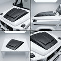 Matte Forged Carbon Fiber With Visual Pieces of Carbon Hood Cover compatible with Mercedes-Benz G63 AMG-2022 56442