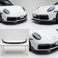 Deep gloss black automotive paint Front Bumper Lip compatible with Porsche 911 Carrera-2020 41689