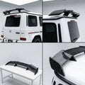 Matte Forged Carbon Fiber Spoiler compatible with Mercedes-Benz G63 AMG-2022 90741