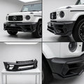 Matte Forged Chopped Carbon Fiber Fully Sport New Front Bumper compatible with Mercedes-Benz G63 AMG-2022 71218