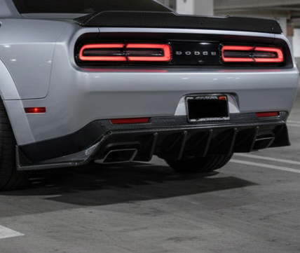 Challenger Carbon Heckdiffusor 215