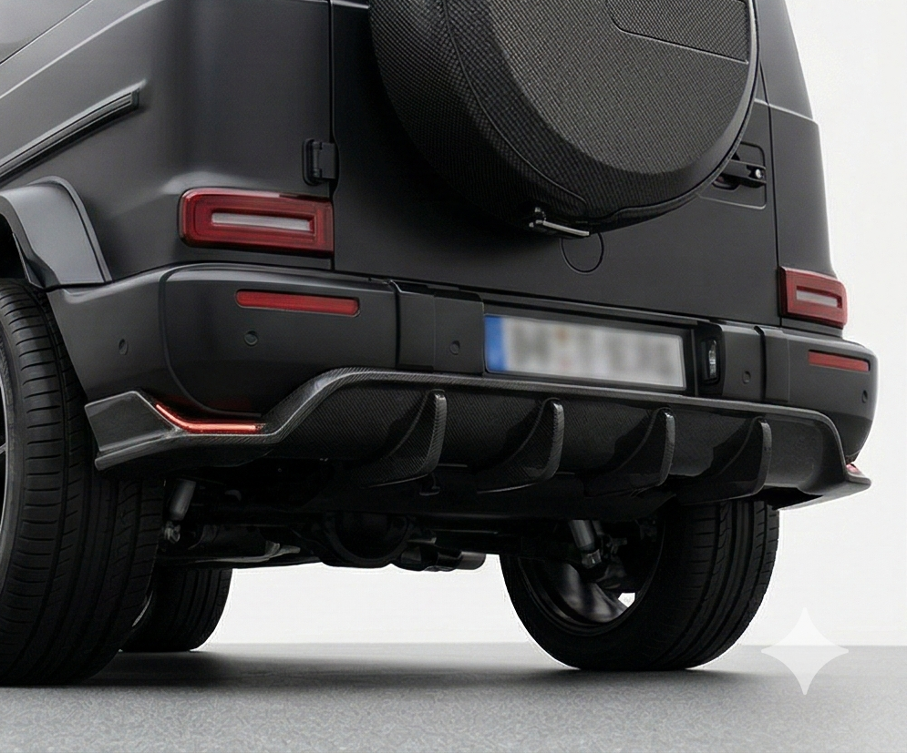 G63 Carbon Fiber Rear Diffuser: Performance Meets Luxury