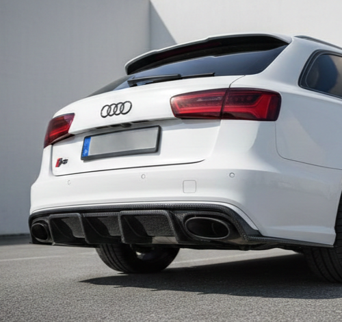 S6 AVANT C7 | CARBON REAR DIFFUSER