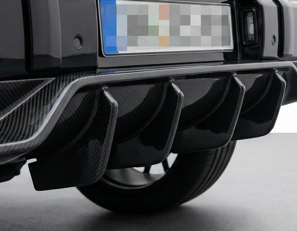 AMG G63 Carbon Fiber Rear Diffuser: Performance Meets Luxury