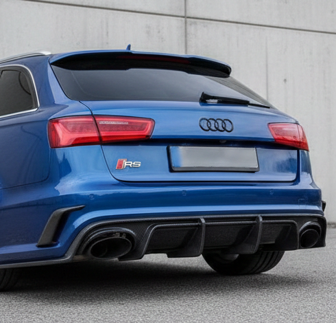 S6 AVANT C7 | CARBON REAR DIFFUSER