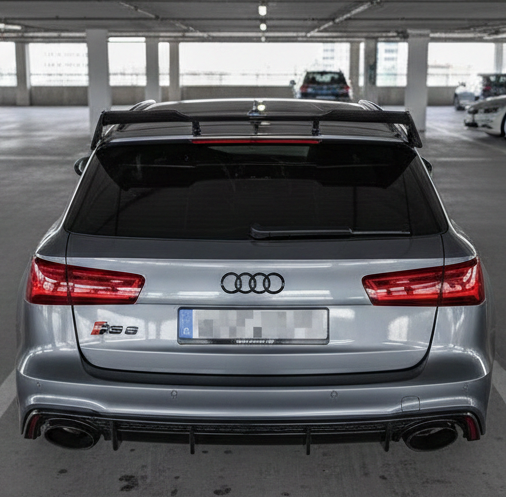 S6 AVANT C7 | CARBON REAR WING