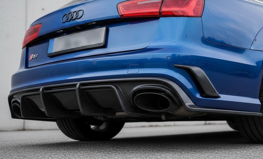 S6 AVANT C7 | CARBON REAR DIFFUSER