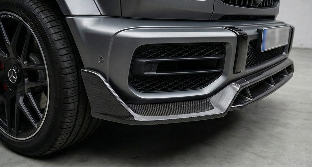 G63 Carbon Fiber Front Bumper Lip