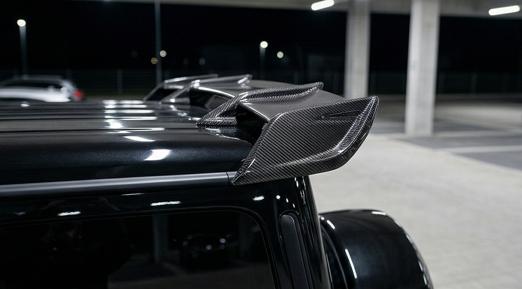 G63 AMG Carbon Fiber Roof Wing The Ultimate Silhouette Upgrade