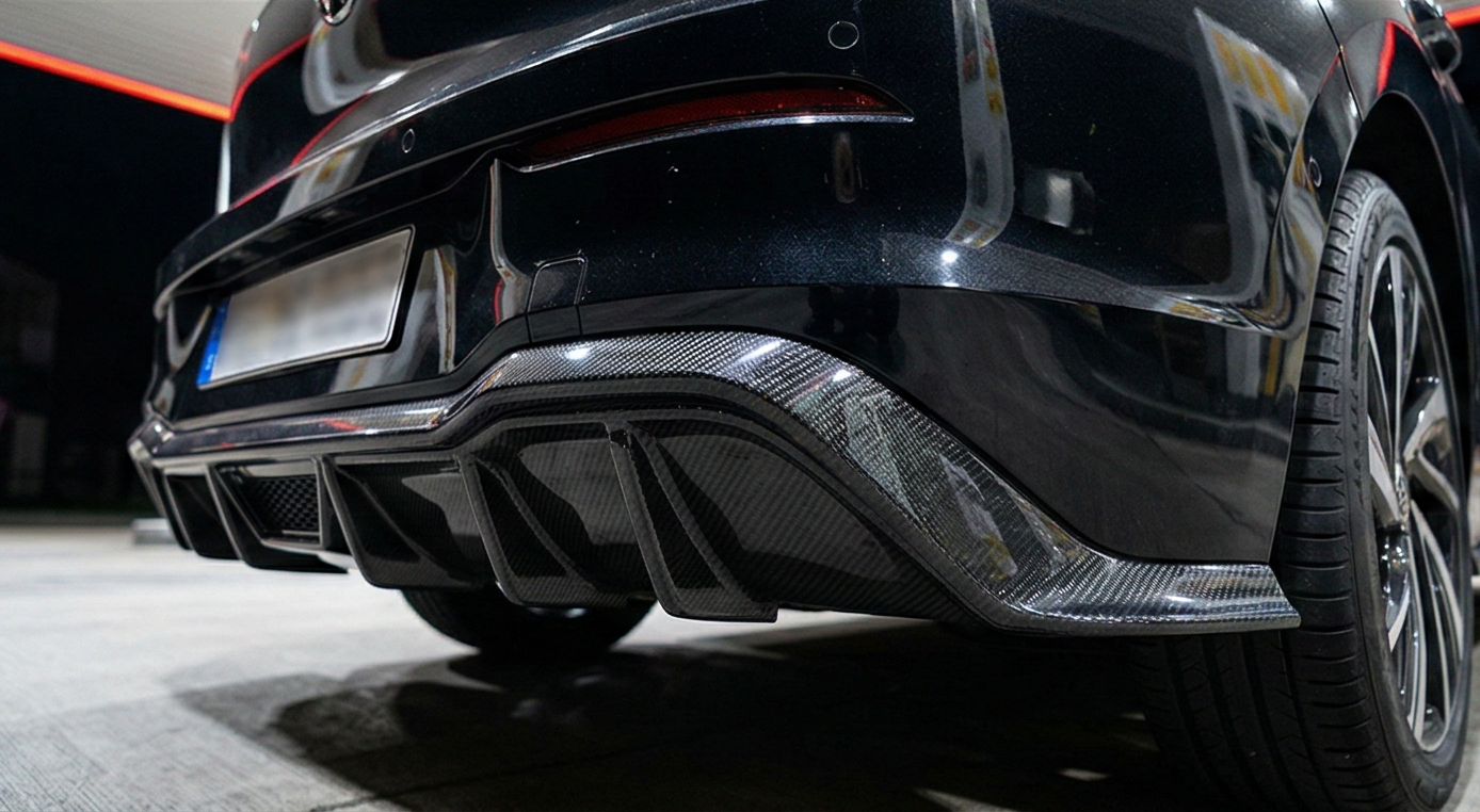 Golf Carbon Fiber Rear Diffuser