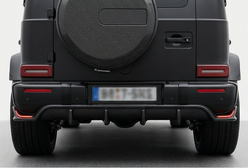 G63 Carbon Fiber Rear Diffuser: Performance Meets Luxury