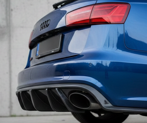 S6 AVANT C7 | CARBON REAR DIFFUSER