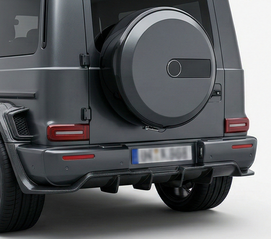 AMG G63 Carbon Fiber Rear Diffuser