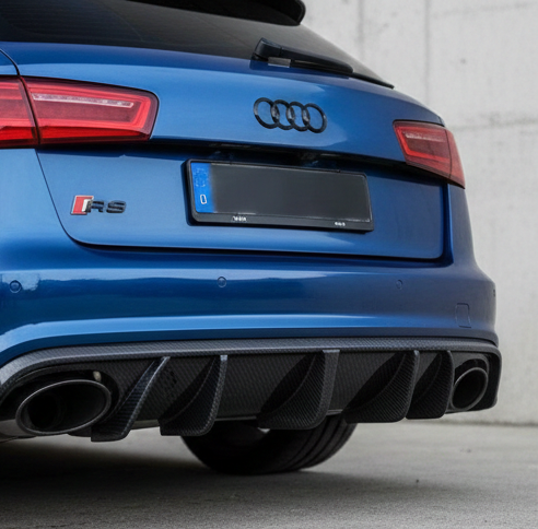 S6 AVANT C7 | CARBON REAR DIFFUSER
