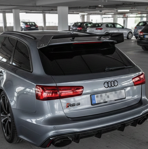 S6 AVANT C7 | CARBON REAR WING