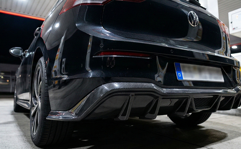 Golf Carbon Fiber Rear Diffuser