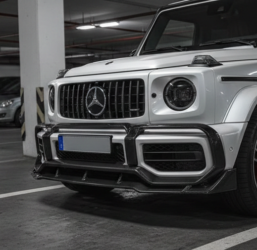 Mercedes Benz G63 Carbon Fiber Front Lip 117