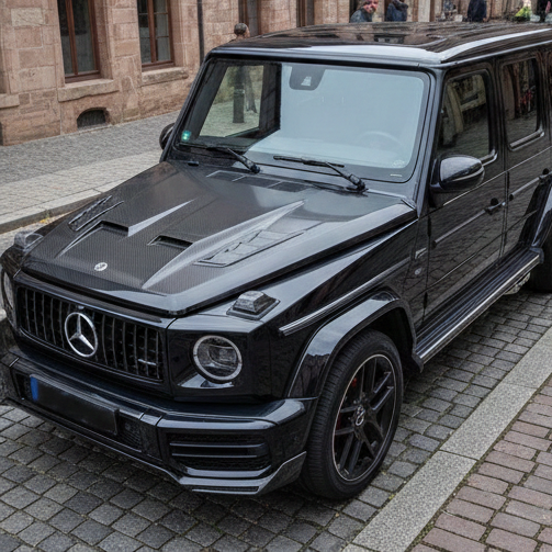 Mercedes Benz G-Class Carbon Fiber Hood Cover 120