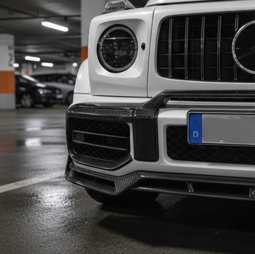 Mercedes Benz G63 Carbon Fiber Front Lip 115