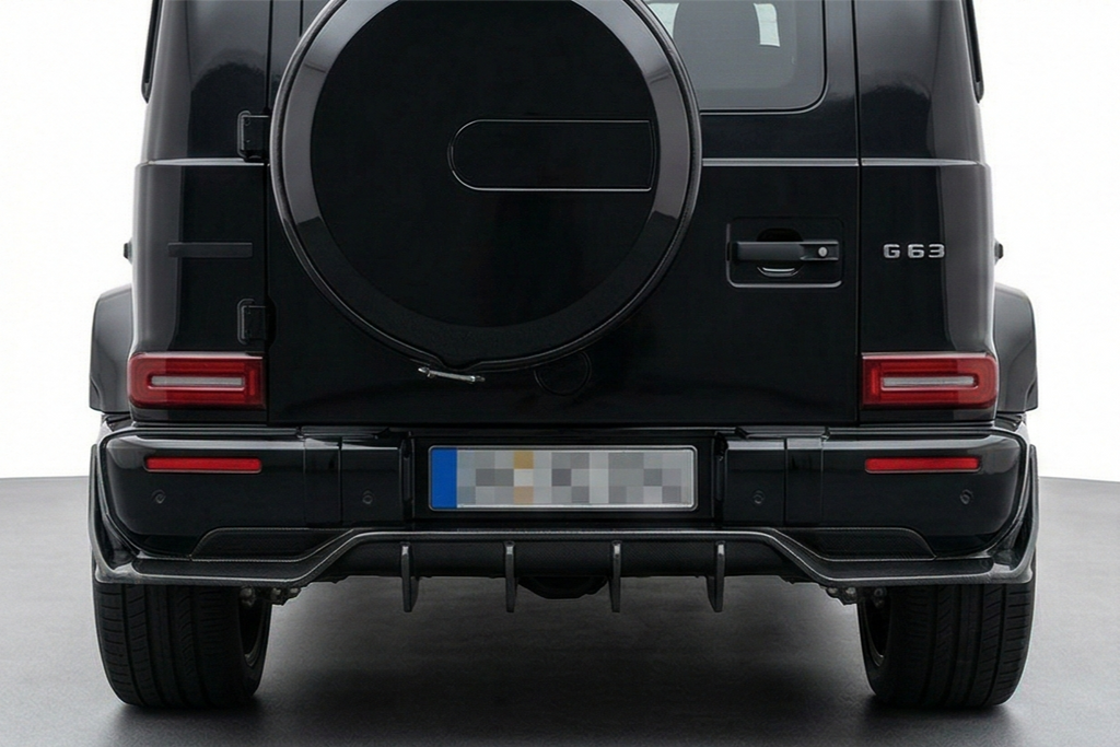 AMG G63 Carbon Fiber Rear Diffuser: Performance Meets Luxury