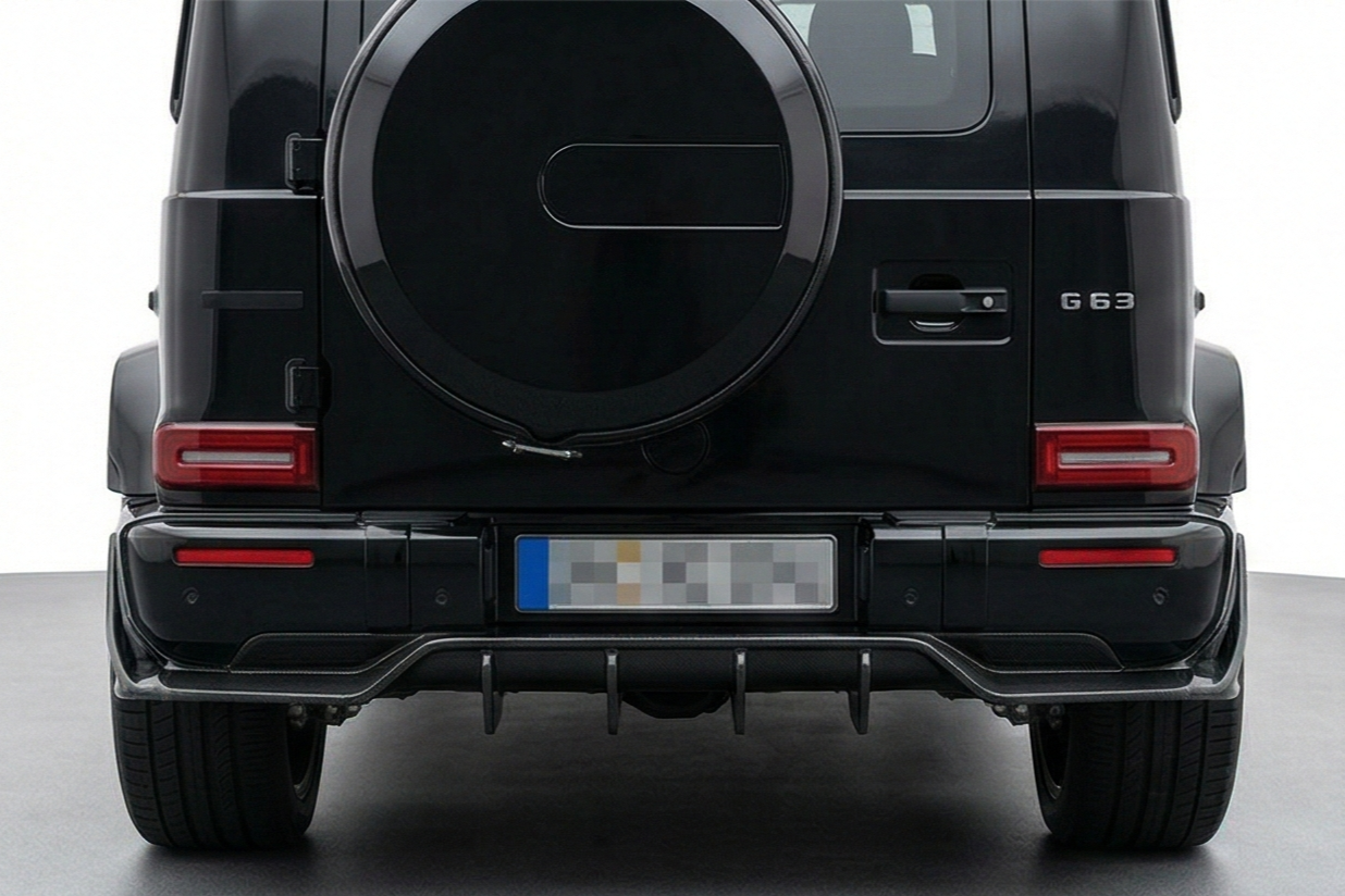 AMG G63 Carbon Fiber Rear Diffuser: Performance Meets Luxury