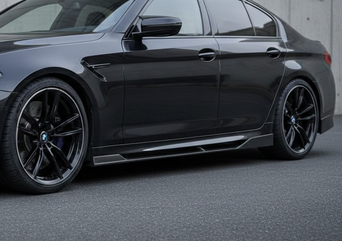 BMW M5 Competition Carbon Fiber Side Skirts