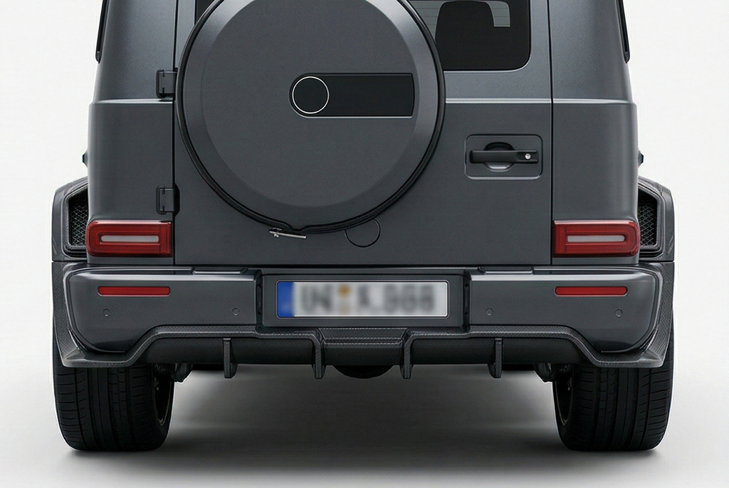 AMG G63 Carbon Fiber Rear Diffuser