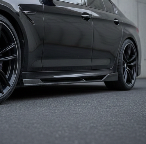 BMW M5 Competition Carbon Fiber Side Skirts