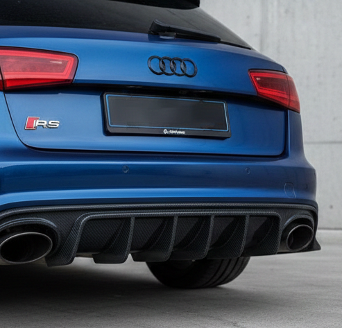 S6 AVANT C7 | CARBON REAR DIFFUSER