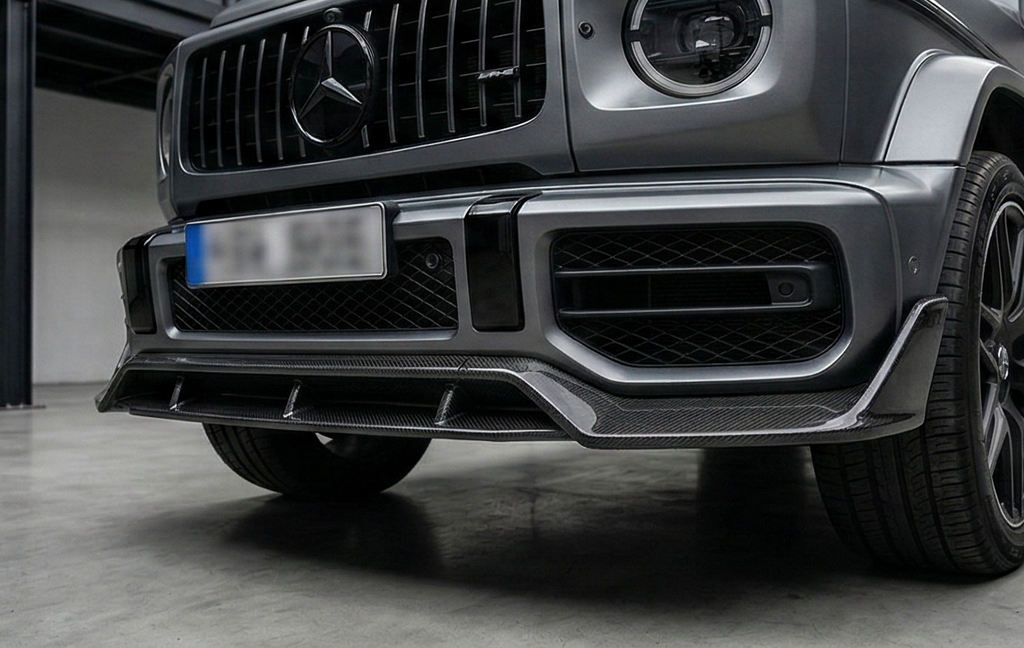 G63 Carbon Fiber Front Bumper Lip
