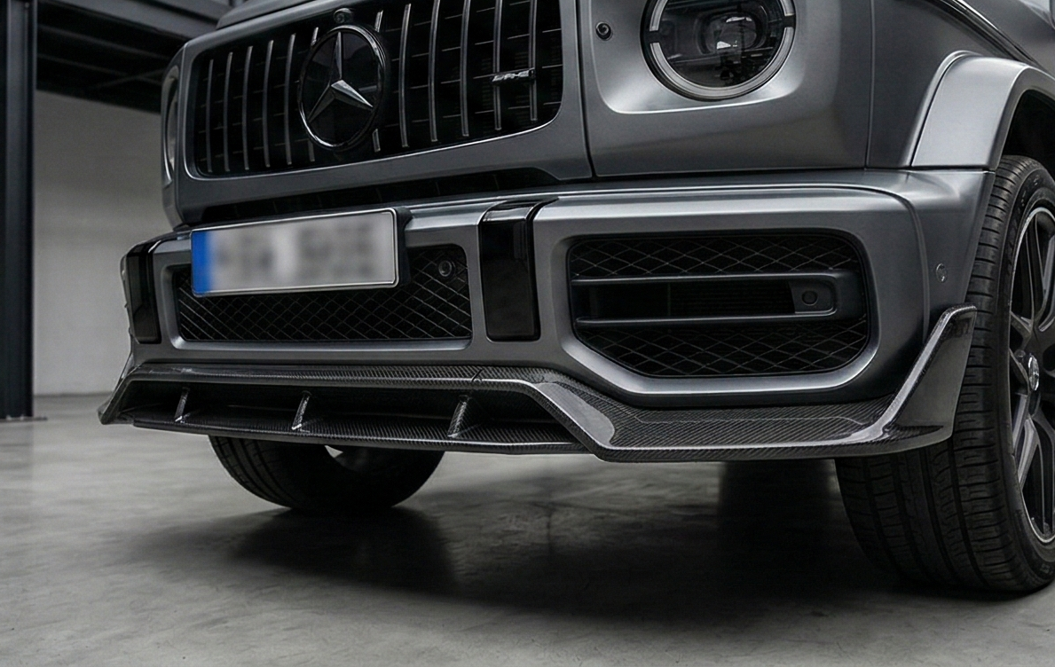 G63 Carbon Fiber Front Bumper Lip