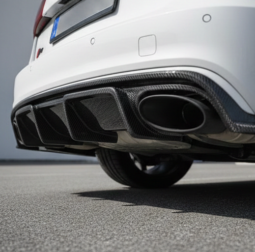 S6 AVANT C7 | CARBON REAR DIFFUSER